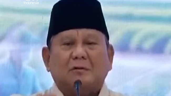 Prabowo Tegur Singgung Teddy : Gue Ini Presiden Ted