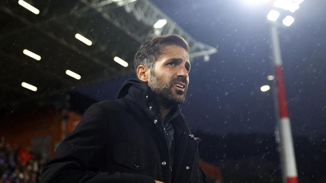 Soccer Football - UEFA Champions League - Como v Manchester United - Stadio Giuseppe Sinigaglia, Como, Italy - October 21, 2026  Como coach Cesc Fabregas before the match REUTERS/Claudia Greco