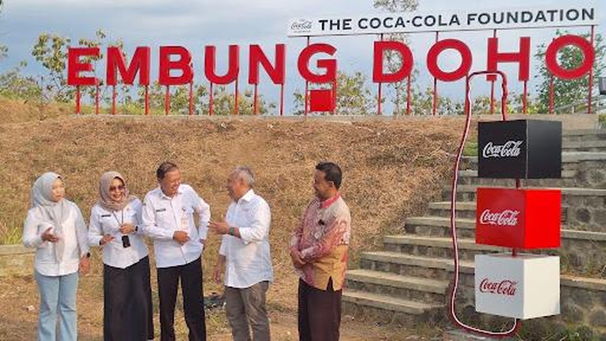 Coca-Cola Perluas Fasilitas Embung Doho, Dukung Wisata dan UMKM Lokal