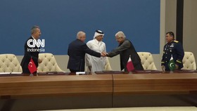 thumbnail video Indonesia, Turki, Qatar, dan Pakistan Sepakati Kerja Sama Pertahanan
