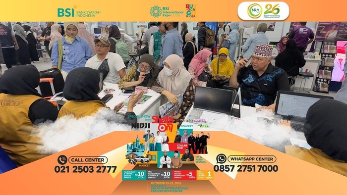 Selama pameran NRA Group menghadirkan promo diskon Umrah hingga Rp2,5 juta. Tak hanya itu, promo diskon Haji sebesar USD500. Kunjungi Booth 27 NRA Group di JICC