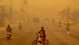 Lonjakan Titik Panas di Kalteng, Kabut Asap Pekat Membekap Palangka Raya