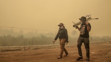 Kabut Asap Indonesia Ancam Serangga Penopang Produksi Minyak Sawit