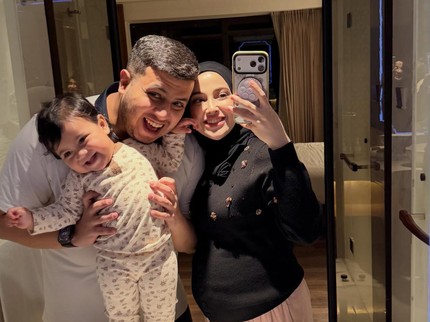 Hamil Anak Kedua, Intip Momen Miskah Shafa Habiskan Waktu Bersama Dr Yislam dan Aisha