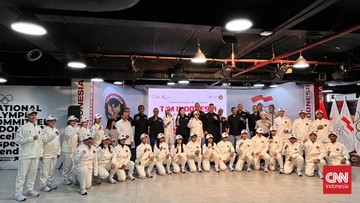 Update Eksklusif Olahraga CNN : KOI Lepas 12 Atlet Indonesia ke Olimpiade Remaja Dakar 2026