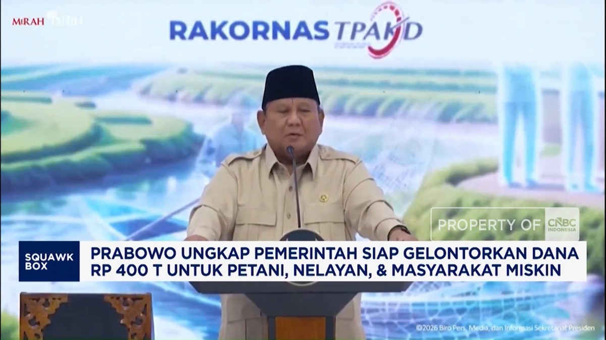 Video: Pemerintah Siapkan Rp400 T untuk Petani, Nelayan dan Warga Miskin