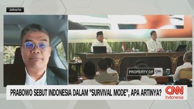 Prabowo Sebut Indonesia Dalam Kondisi "Survival Mode", Apa Artinya?