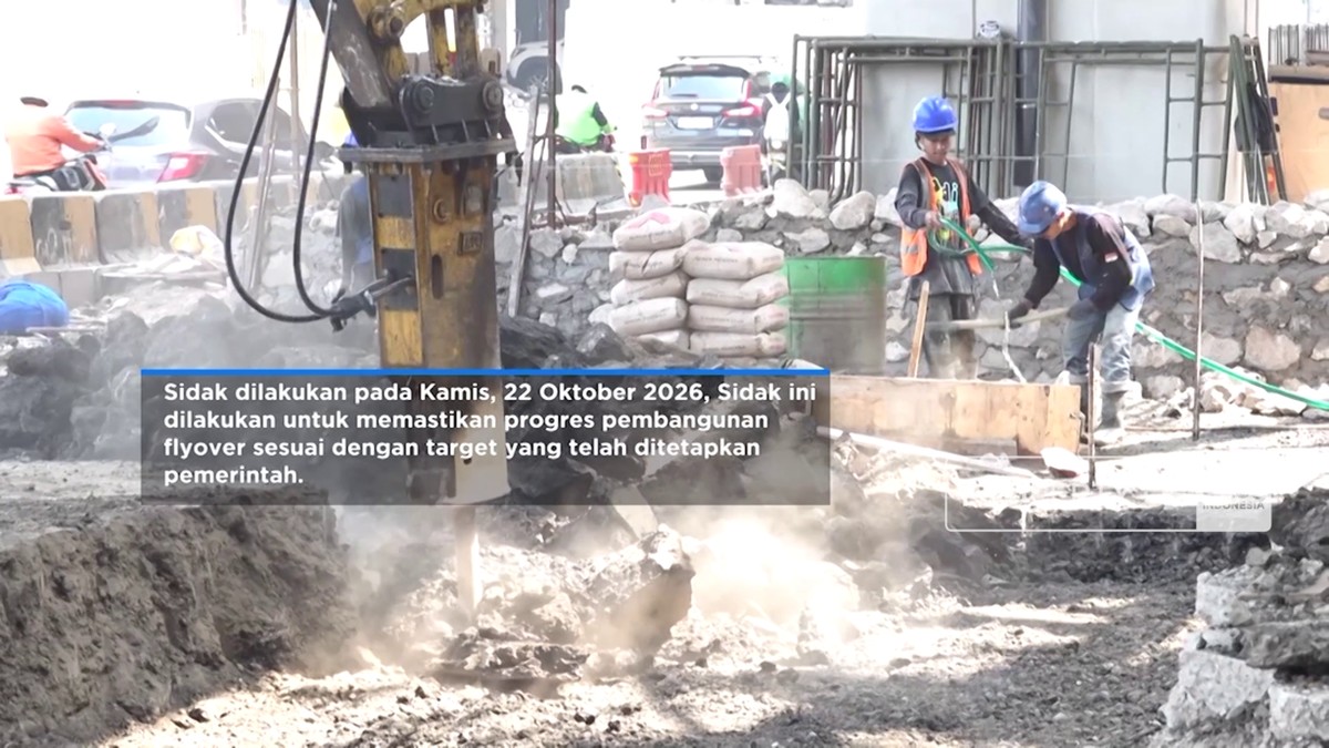 Progres 83%, Flyover Latumenten Ditargetkan Beroperasi Tahun Baru 2027