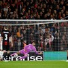 Soccer Football - UEFA Europa League - AFC Bournemouth v AC Milan - Vitality Stadium, Bournemouth, Britain - October 22, 2026 AFC Bournemouth's Marcus Tavernier scores their second goal from the penalty spot REUTERS/Dylan Martinez  REFILE - CORRECTIN