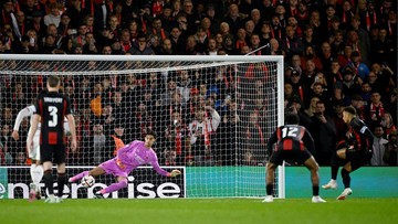 Hasil Liga Europa: Bournemouth Hantam AC Milan 3-0