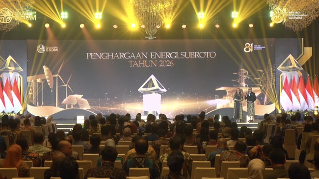 Suasana Penghargaan Subroto award, Jumat (23/10/2026)