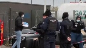 Situasi TKP Insiden Penembakan dekat Paris Tewaskan 1 Orang