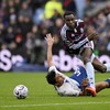 Soccer Football - Premier League - Aston Villa v Manchester City - Villa Park, Birmingham, Britain - October 24, 2026 Aston Villa's Nicolas Jackson in action with Manchester City's Abdukodir Khusanov REUTERS/Tony O Brien EDITORIAL USE ONLY. NO USE WI