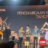 PLN Nusantara Power hingga Eco Prima Raih Penghargaan Energi Subroto 2026 di Jakarta, Jumat (23/10/2026). (CNN Indonesia/Dhiaz)