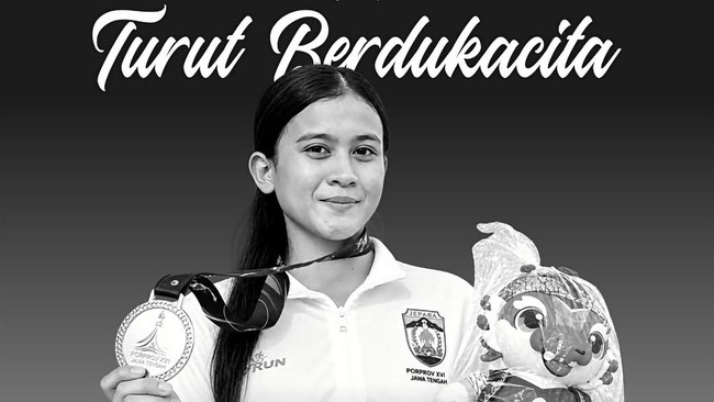 Atlet selam asal Kabupaten Jepara, Syabilla Rizkia Putri Raharja, meninggal dunia saat berlomba di Semarang, Minggu (25/10/2026).