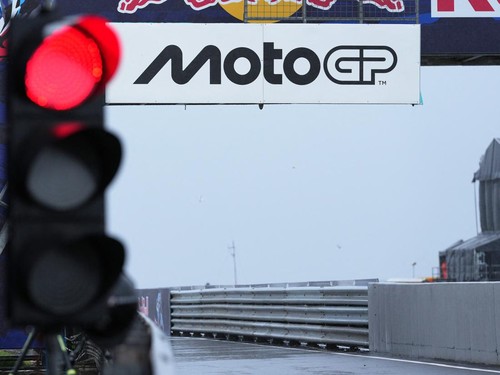 MotoGP - Australian Grand Prix - Phillip Island Grand Prix Circuit, Phillip Island, Australia - October 25, 2026  View of the track during a rain delay REUTERS/Asanka Brendon Ratnayake