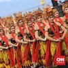 Gandrung Sewu sudah memasuki tahun ke-14 pergelarannya dengan beragam tema yang diusung. Pada 2026, pertunjukan ini pertama kalinya dilangsungkan malam hari.