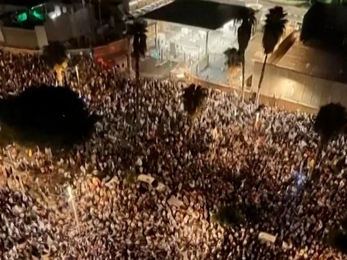thumbnail video demo tel aviv israel