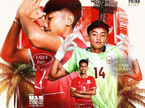 Timnas Indonesia U-15 di FIFA U-15 World Cup and Festival 2026.