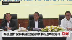 Bahlil Sebut Ekspor Gas Ke Singapura Hanya Dipangkas 8%