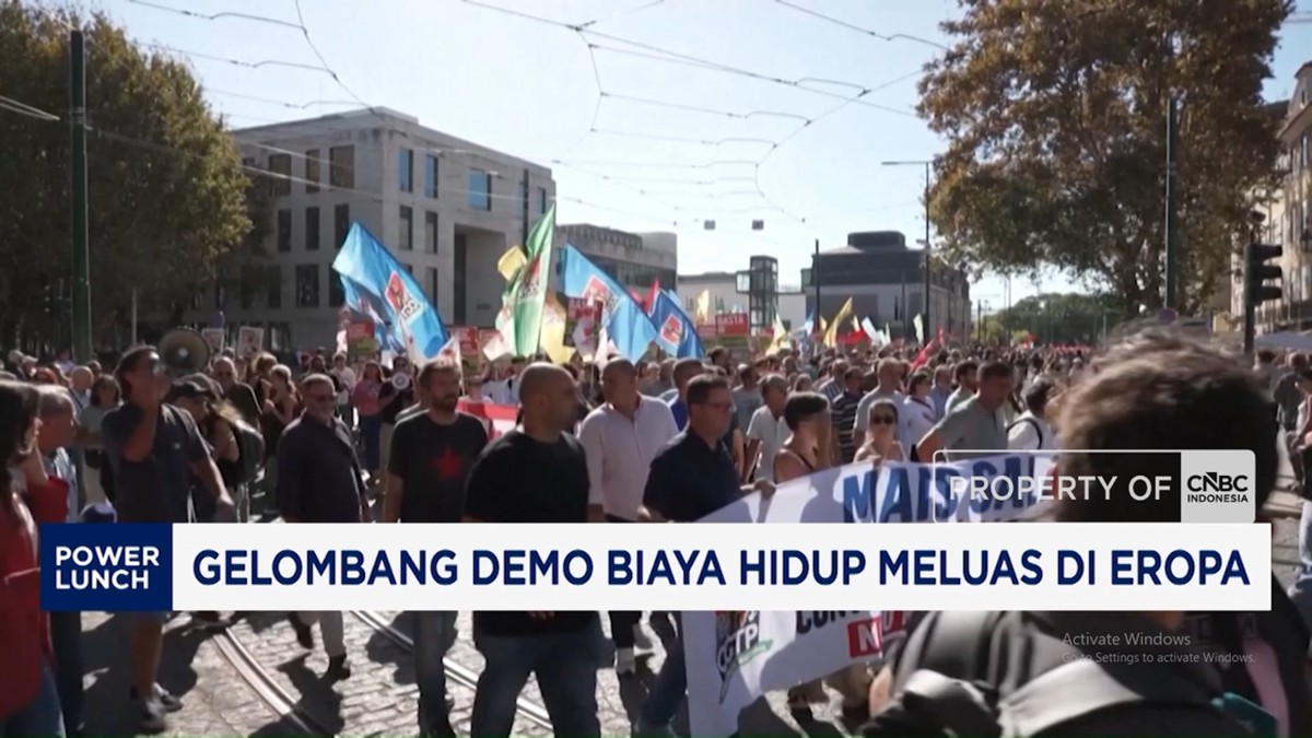Demo Biaya Hidup Meluas di Eropa, Putin Bantah Rusia Jadi Dalang