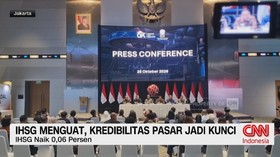 IHSG Menguat, Kredibilitas Pasar Jadi Kunci