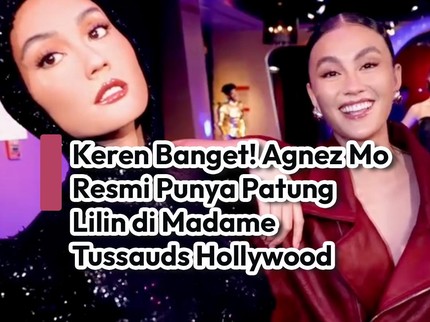 Keren Banget! Agnez Mo Resmi Punya Patung Lilin di Madame Tussauds Hollywood
