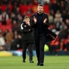 Soccer Football - Premier League - Manchester United v AFC Bournemouth - Old Trafford, Manchester, Britain - October 25, 2026 Manchester United manager Michael Carrick looks dejected as he applauds fans after the match REUTERS/Chris Radburn EDITORIAL