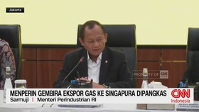 Menperin Gembira Ekspor Gas ke Singapura Dipangkas