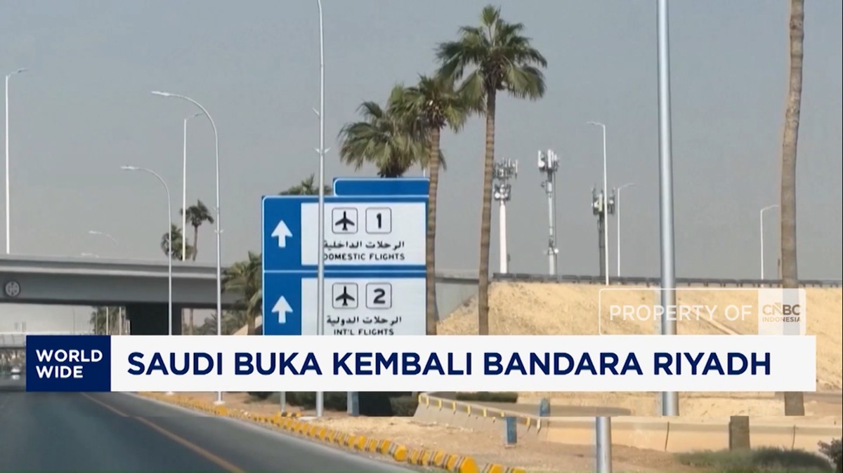 Video: Saudi Buka Kembali Bandara Riyadh