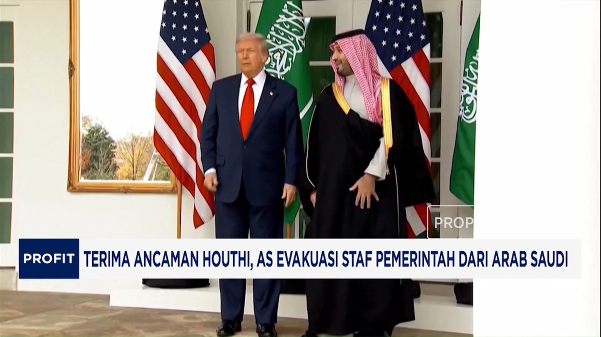 Video: Diancam Houthi, AS Evakuasi Staf Pemerintah Dari Arab Saudi