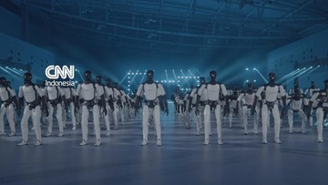 110 Robot Humanoid Menari Serentak di China, Pecahkan Rekor Dunia