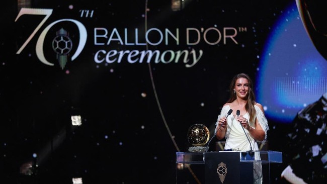 Harry Kane dan Alexia Putellas Raih Ballon d'Or 2026