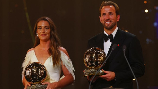 Harry Kane dan Alexia Putellas Raih Ballon d'Or 2026