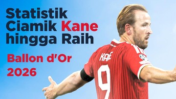 Kabar Sport CNN Terbaru : INFOGRAFIS: Statistik Ciamik Harry Kane di Balik Ballon d'Or 2026