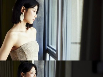 Potongan rambut blunt bob berwarna hitam dari Kim Yoo Jung juga membuat penampilannya terlihat anggun dan dewasa./ Foto: instagram.com/you_r_love