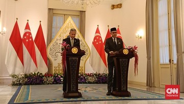 Temui Menlu RI, Menlu Singapura Pakai Bahasa Indonesia Bicara Karhutla