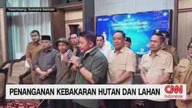 Penanganan Kebakaran Hutan dan Lahan di Sumatera Selatan