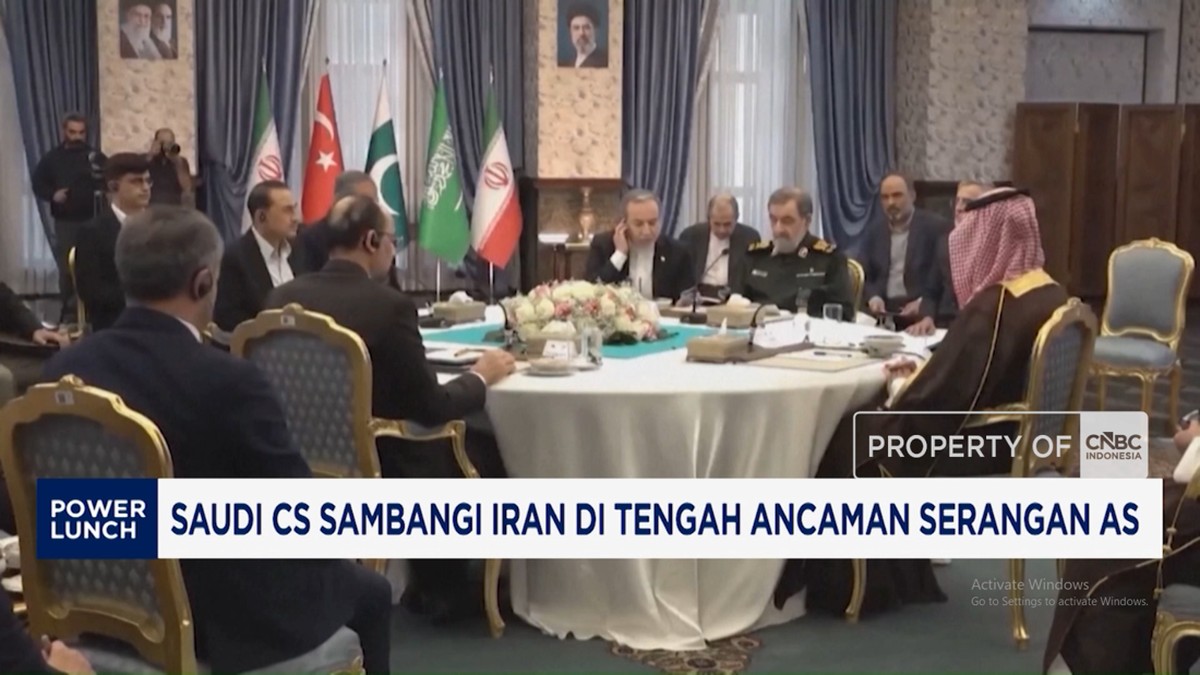 Video: Saudi Cs Sambangi Iran di Tengah Ancaman Serangan AS