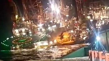 Detik-detik Rig Minyak di Gabon Tenggelam, 1 Pekerja Tewas