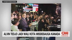 Alvin Tedjo Jadi Wali Kota Mississauga Kanada