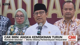 Cak Imin: Angka Kemiskinan Turun