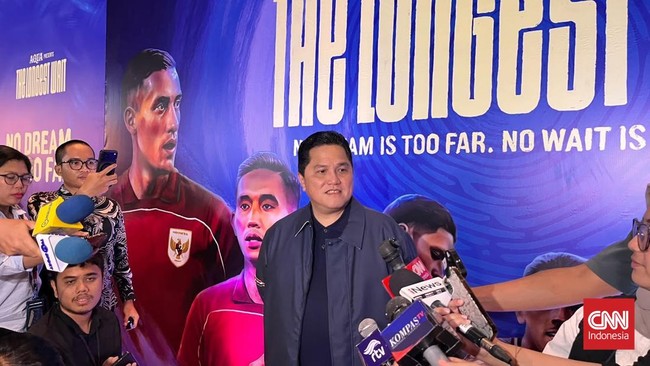 Ketua Umum PSSI Erick Thohir menyebut laga uji coba dengan Yordania pada November 2026 belum pasti dilaksanakan.