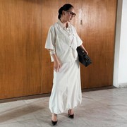 Get The Look: Tampil Clean & Chic dengan All-White Denim ala Bella Clarissa