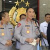 Kapolri Jenderal Suyudi Ario Seto dalam konferensi pers bersama  delegasi Kementerian Keamanan Publik Republik Rakyat China.