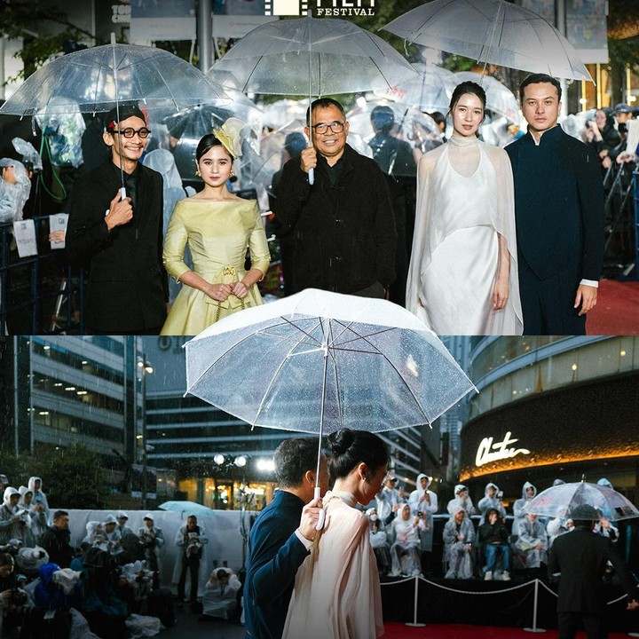 <p>Kehadiran Laura Basuki hingga Tissa Biani di <em>red carpet</em> Tokyo International Film Festival 2026 mencuri perhatian publik. Keduanya tampil cantik mengenakan gaun yang elegan dan anggun. (Foto: Instagram @merahsebelumfajar)</p>