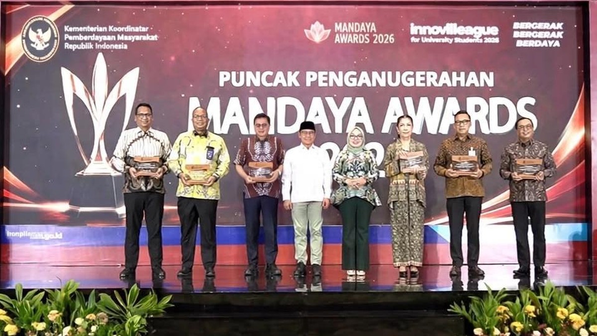 Dorong Pemberdayaan Masyarakat, MIND ID Raih Mandaya Awards 2026