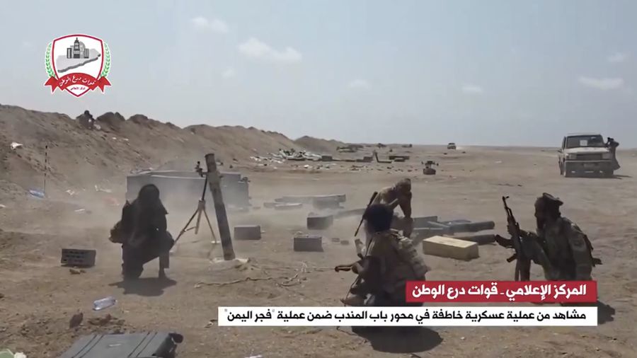 Pasukan Nation Shield Yaman merilis rekaman pada Selasa (27/10/2026) yang diklaim memperlihatkan pertempuran antara pasukan mereka dan kelompok Houthi di kawasan Bab el-Mandeb.