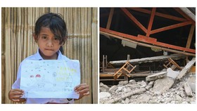 Anak-Anak Penyintas Gempa NTT Curahkan Mimpi yang Tersisa
