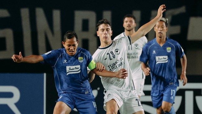 Persib Bandung menang 2-0 atas Melbourne Victory dengan dalam lanjutan AFC Champions League 2 2026/2027 di Stadio Si Jalak Harupat, Rabu (28/10).